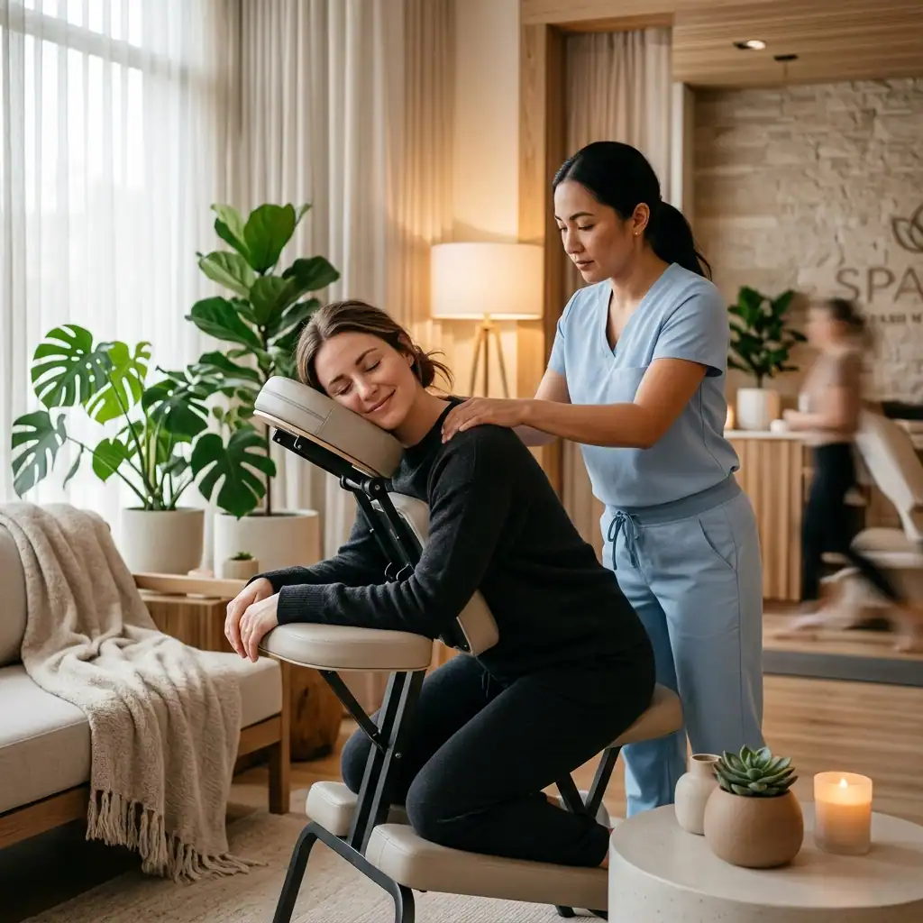 Stop Wasting Time on Burnout: Why Everyone Is Talking About Chair Massage Near Me