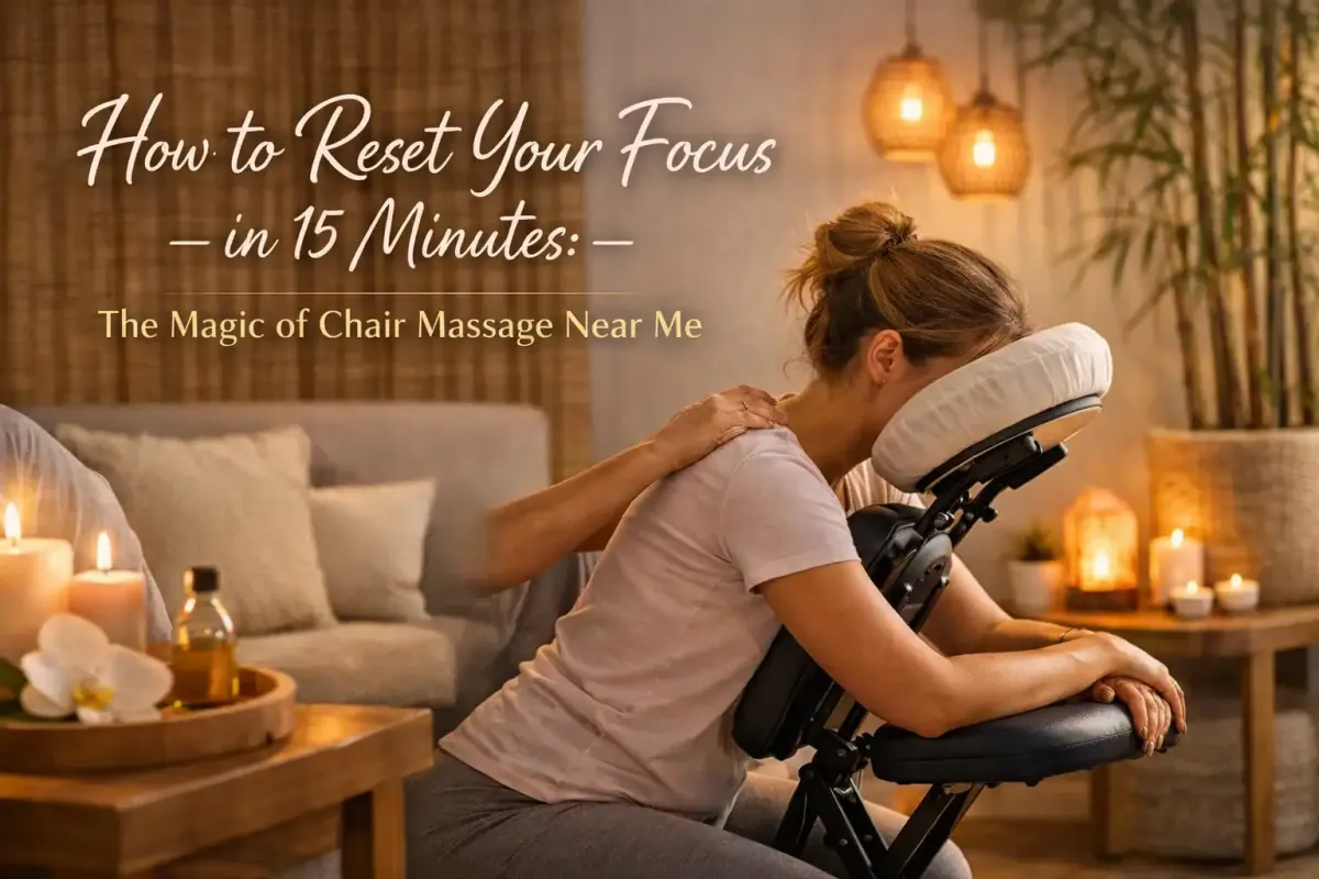 How to Reset Your Focus in 15 Minutes: The Magic of Chair Massage Near Me
