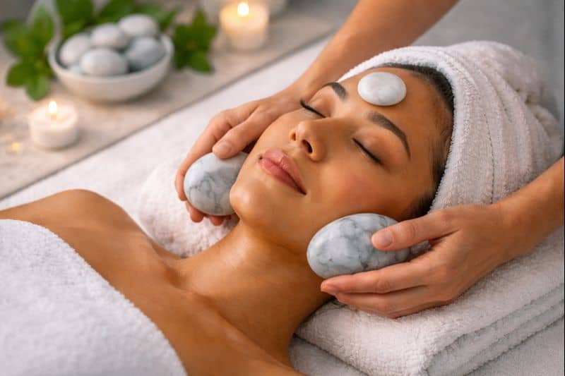 Cold Stone Massage: Cooling Relief at Paradise Massage Matawan NJ