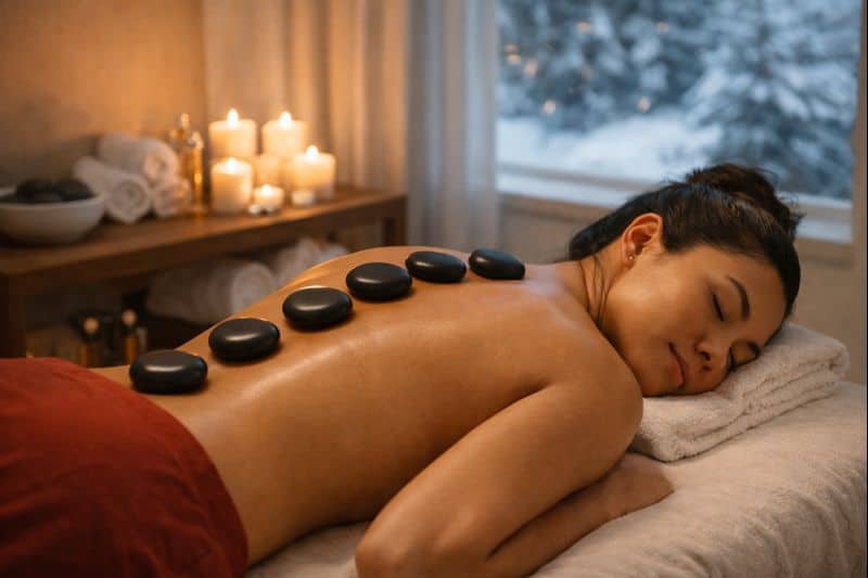 Hot Stone Massage Benefits for Winter Wellness in Matawan NJ