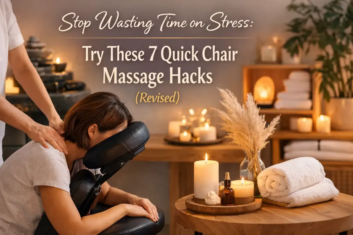 Stop Wasting Time on Stress: Try These 7 Quick Chair Massage Hacks (Revised)