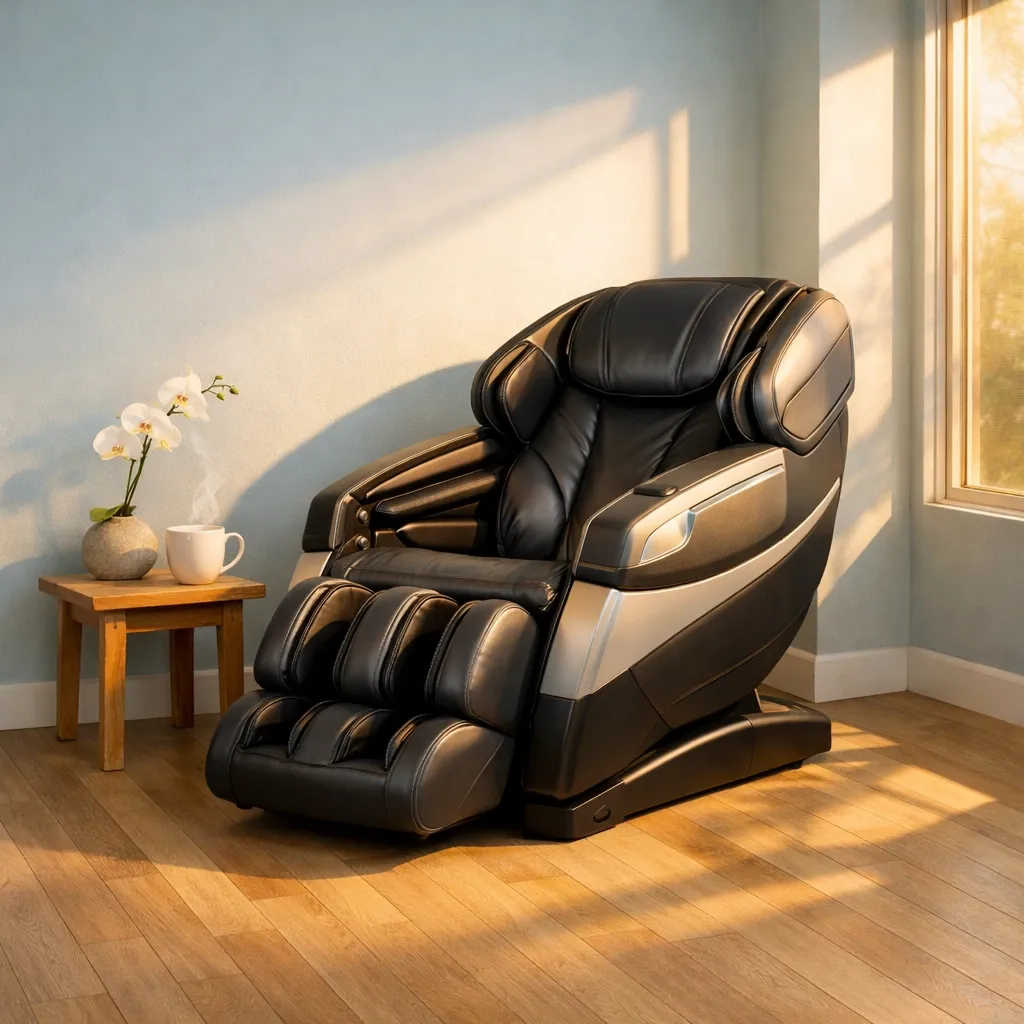 Experience the best massage in Matawan with a quick, relaxing chair massage in a serene, sun-drenched spa setting.