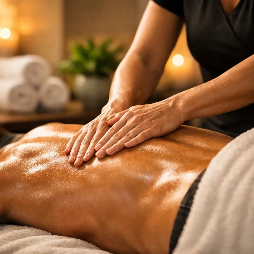 Professional sports massage in NJ for athlete recovery and improved circulation at a serene wellness spa.