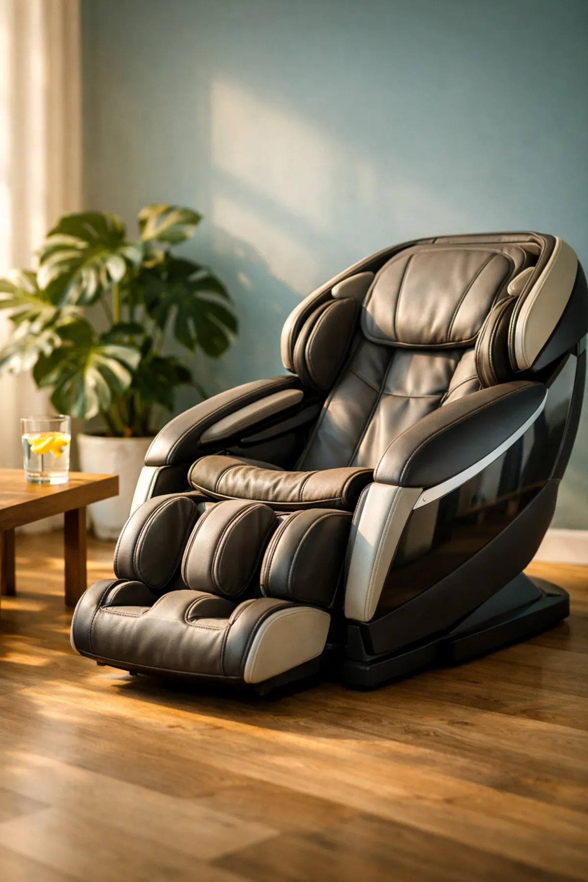 Experience the best chair massage in Matawan NJ with this sleek, modern setup designed for a quick 15-minute focus reset.