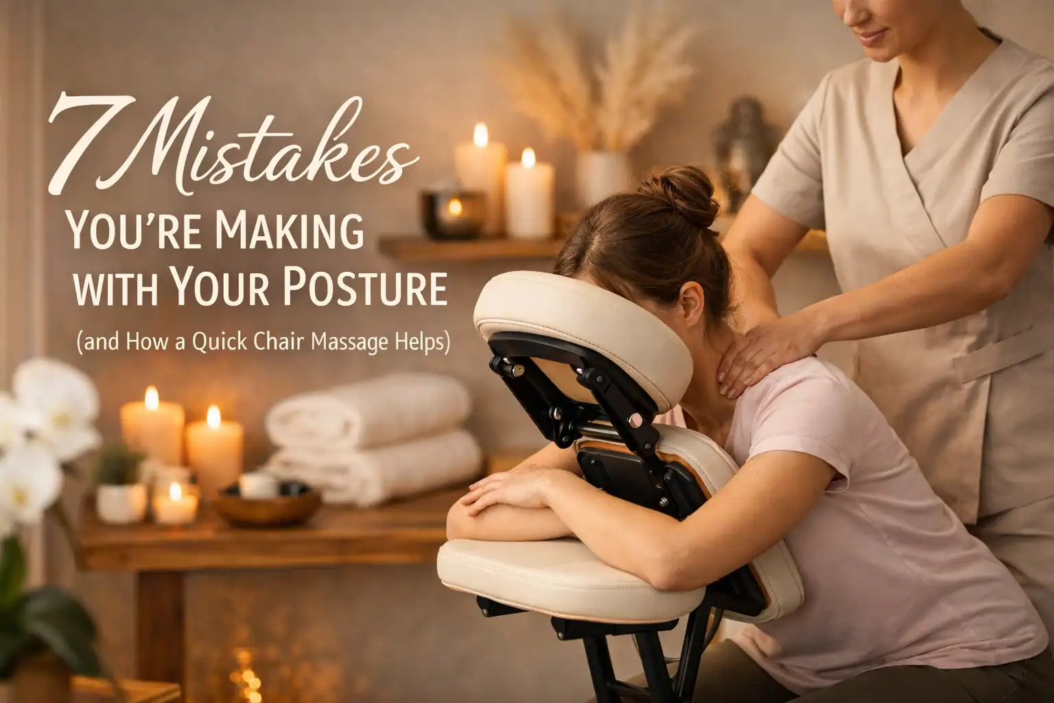 7 Mistakes You’re Making with Your Posture (and How a Quick Chair Massage Helps)